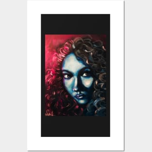 Anaglyph Girl Posters and Art